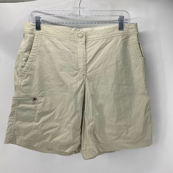 L.L. Bean Pants - LL BEAN Water-Repellent Comfort Trail Shorts pockets gorpcore outdoor size 10